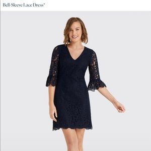 COPY - Bell Sleeve V-Neck Lacy, Draper James dress 10